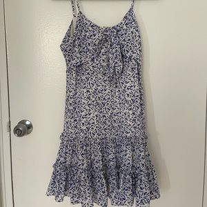 AQUA sundress with tie front